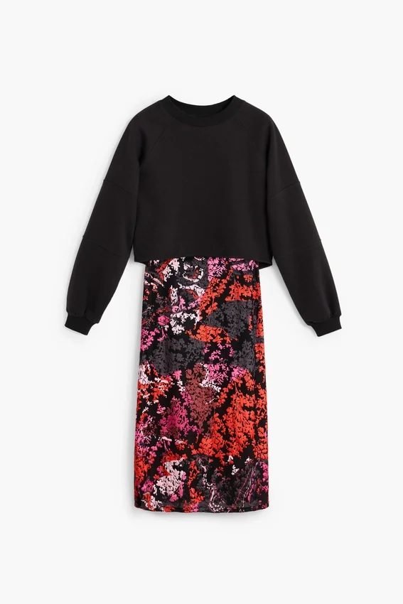 2-in-1-Kleid, entworfen von Christian Lacroix 2-in-1-Kleid, entworfen von Christian Lacroix