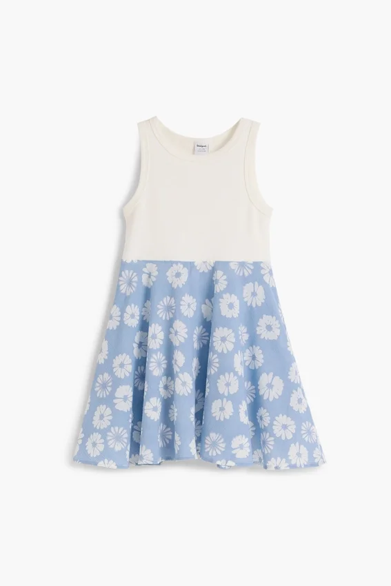 2-in-1-Kleid mit Blumenmuster 2-in-1-Kleid mit Blumenmuster