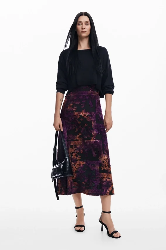 2-in-1-Midi-Kleid 2-in-1-Midi-Kleid