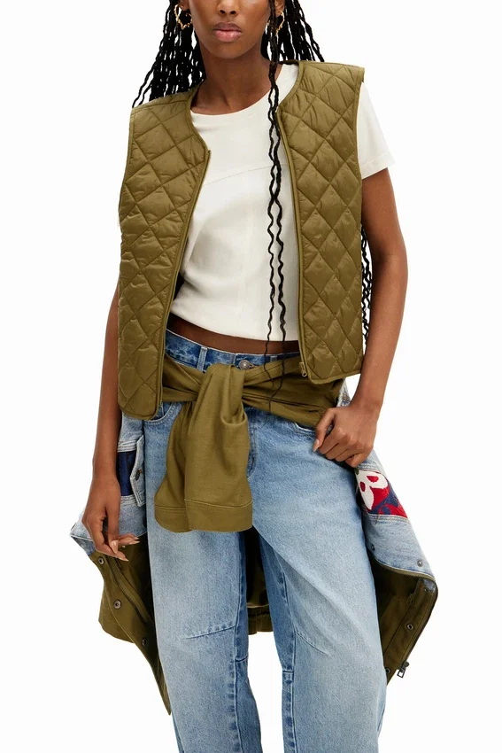 2-in-1-Parka mit Stickerei 2-in-1-Parka mit Stickerei