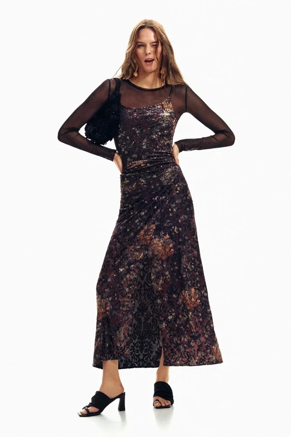 Abnehmbares 2-in-1-Kleid Abnehmbares 2-in-1-Kleid