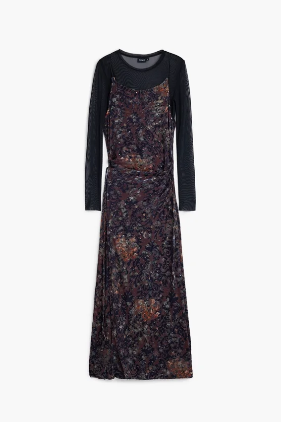 Abnehmbares 2-in-1-Kleid Abnehmbares 2-in-1-Kleid