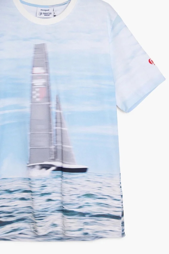 American Magic Segelboot-T-Shirt American Magic Segelboot-T-Shirt