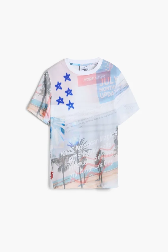 American Magic T-Shirt mit Aufdruck American Magic T-Shirt mit Aufdruck