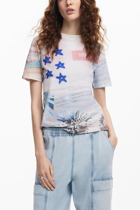 American Magic T-Shirt mit Aufdruck American Magic T-Shirt mit Aufdruck