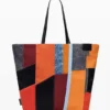 Arty Patch-Tasche mit großen Henkeln Arty Patch-Tasche mit großen Henkeln