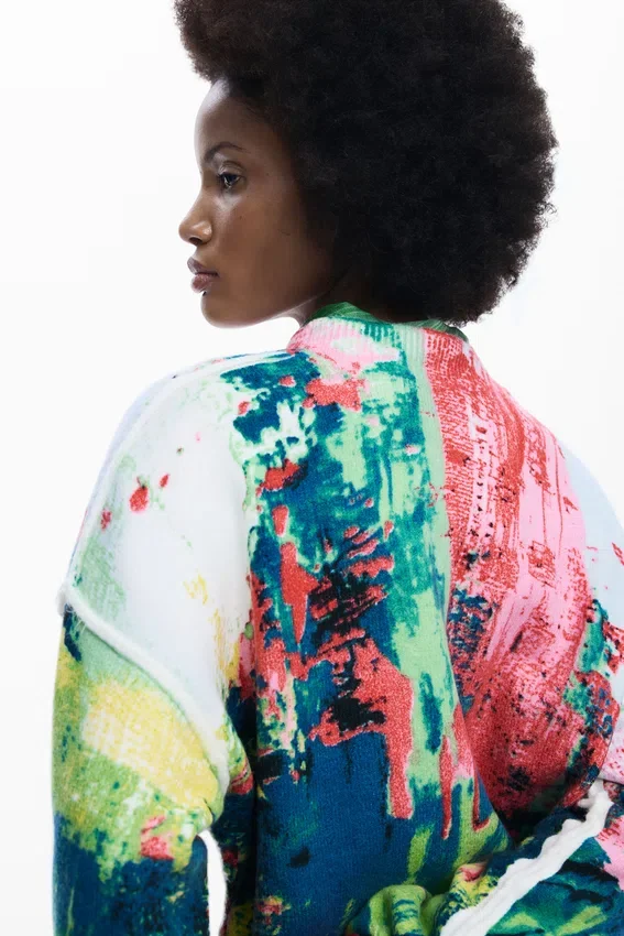 Arty Printed Pullover Arty Printed Pullover