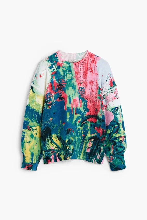 Arty Printed Pullover Arty Printed Pullover