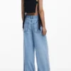 Asymmetrische Chiffon-Bluse