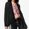 Asymmetrische Jacke aus 100 % Leder von Masha Popova Asymmetrische Jacke aus 100 % Leder von Masha Popova