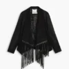 Asymmetrische Jacke aus 100 % Leder von Masha Popova Asymmetrische Jacke aus 100 % Leder von Masha Popova