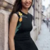Asymmetrisches Blumenkleid Asymmetrisches Blumenkleid