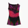Asymmetrisches Kleid, entworfen von Christian Lacroix Asymmetrisches Kleid, entworfen von Christian Lacroix