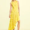 Asymmetrisches Kleid mit Print Asymmetrisches Kleid mit Print