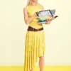 Asymmetrisches Kleid mit Print Asymmetrisches Kleid mit Print