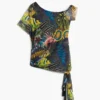 Asymmetrisches Lacorix-T-Shirt Asymmetrisches Lacorix-T-Shirt