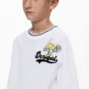 Baseball-T-Shirt mit kurzen Ärmeln Baseball-T-Shirt mit kurzen Ärmeln