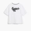 Baseball-T-Shirt mit kurzen Ärmeln Baseball-T-Shirt mit kurzen Ärmeln