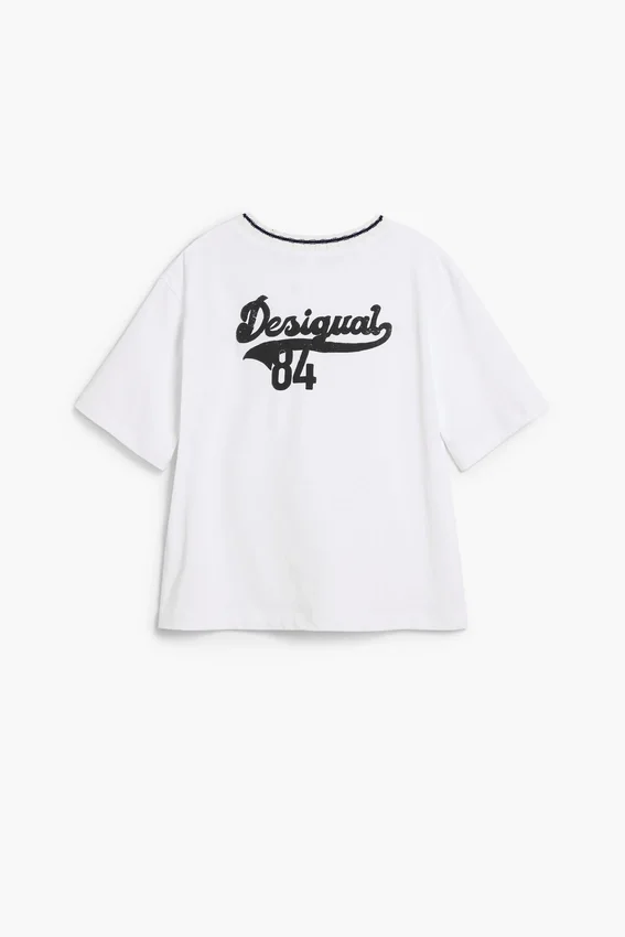 Baseball-T-Shirt mit kurzen Ärmeln Baseball-T-Shirt mit kurzen Ärmeln