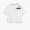 Baseball-T-Shirt mit kurzen Ärmeln Baseball-T-Shirt mit kurzen Ärmeln