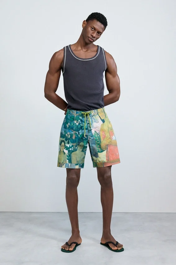 Bedruckte Gaugin-Badehose Bedruckte Gaugin-Badehose