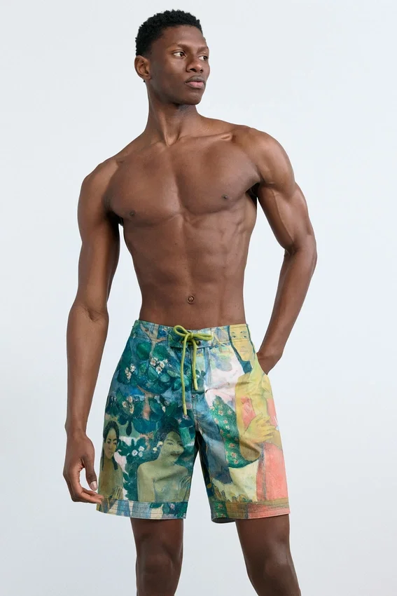 Bedruckte Gaugin-Badehose Bedruckte Gaugin-Badehose