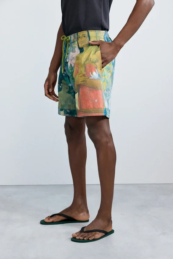 Bedruckte Gaugin-Badehose Bedruckte Gaugin-Badehose