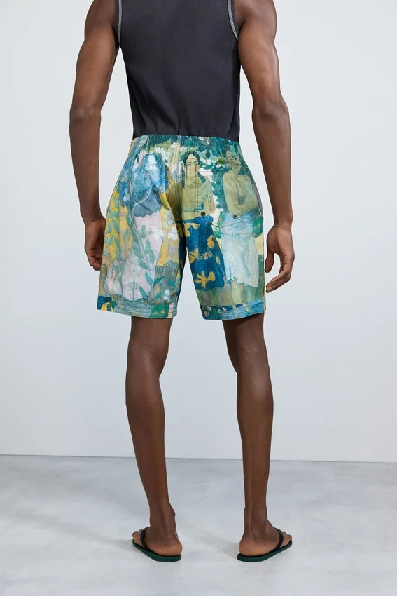 Bedruckte Gaugin-Badehose Bedruckte Gaugin-Badehose