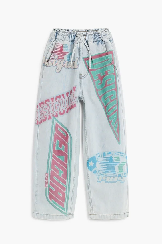 Bedruckte Jeans Bedruckte Jeans