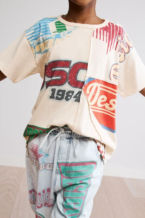 Bedruckte Jeans Bedruckte Jeans