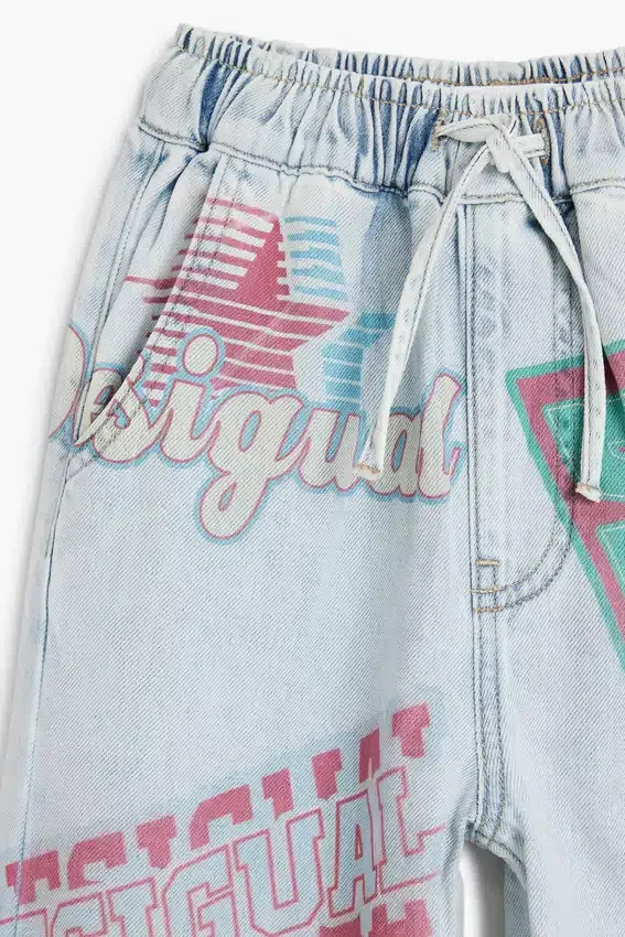 Bedruckte Jeans Bedruckte Jeans