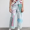 Bedruckte Jeans Bedruckte Jeans