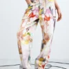 Bedruckte Jeans-Hose Bedruckte Jeans-Hose