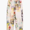 Bedruckte Jeans-Hose Bedruckte Jeans-Hose