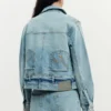Bedruckte Jeansjacke Bedruckte Jeansjacke