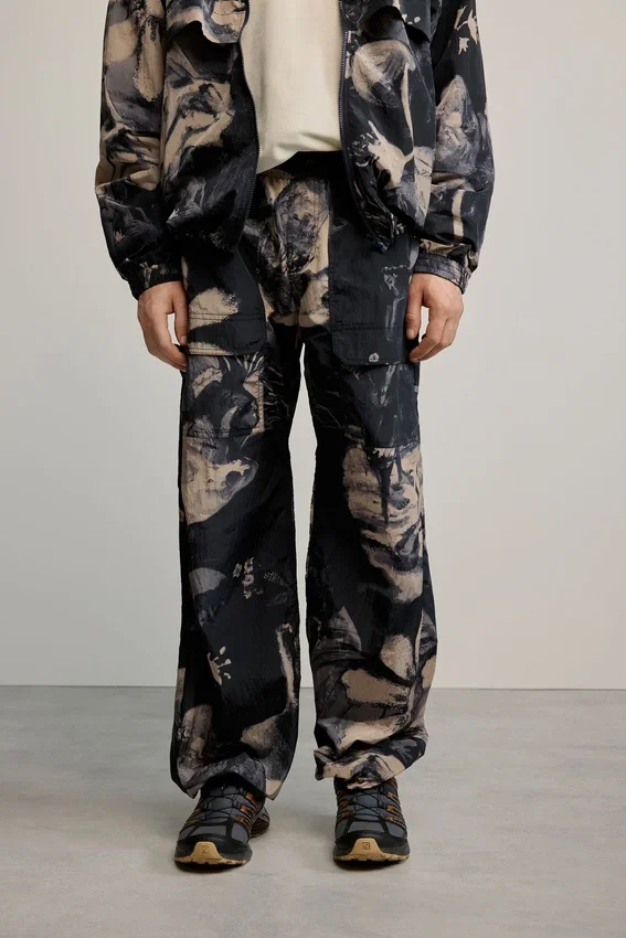 Bedruckte lange Hose Bedruckte lange Hose