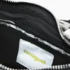 Bedruckte mittelgroße Tasche mit Schnallen Bedruckte mittelgroße Tasche mit Schnallen
