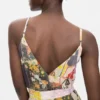 Bedruckter langer Jumpsuit Bedruckter langer Jumpsuit