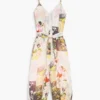 Bedruckter langer Jumpsuit Bedruckter langer Jumpsuit