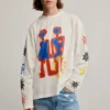 Bedrucktes Baumwoll-T-Shirt Bedrucktes Baumwoll-T-Shirt