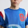 Bedrucktes Baumwoll-T-Shirt Bedrucktes Baumwoll-T-Shirt