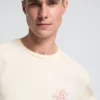Bedrucktes Baumwoll-T-Shirt Bedrucktes Baumwoll-T-Shirt