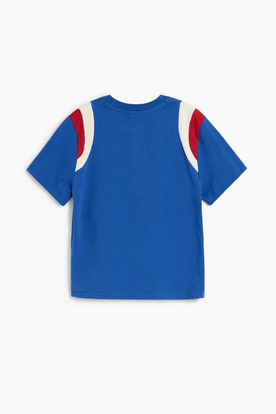Bedrucktes Baumwoll-T-Shirt Bedrucktes Baumwoll-T-Shirt