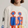 Bedrucktes Baumwoll-T-Shirt Bedrucktes Baumwoll-T-Shirt