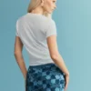 Bedrucktes Baumwoll-T-Shirt Bedrucktes Baumwoll-T-Shirt