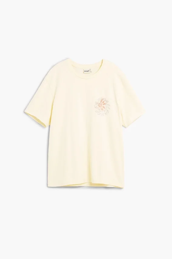 Bedrucktes Baumwoll-T-Shirt Bedrucktes Baumwoll-T-Shirt