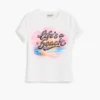 Bedrucktes Baumwoll-T-Shirt Bedrucktes Baumwoll-T-Shirt
