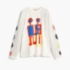 Bedrucktes Baumwoll-T-Shirt Bedrucktes Baumwoll-T-Shirt