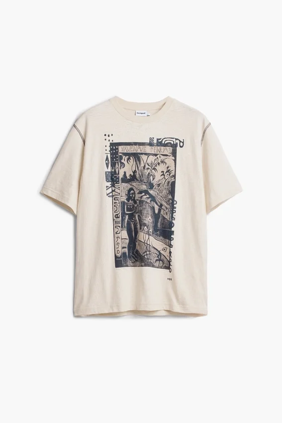 Bedrucktes Gaugin-T-Shirt Bedrucktes Gaugin-T-Shirt