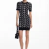 Bedrucktes Minikleid von M. Christian Lacroix Bedrucktes Minikleid von M. Christian Lacroix